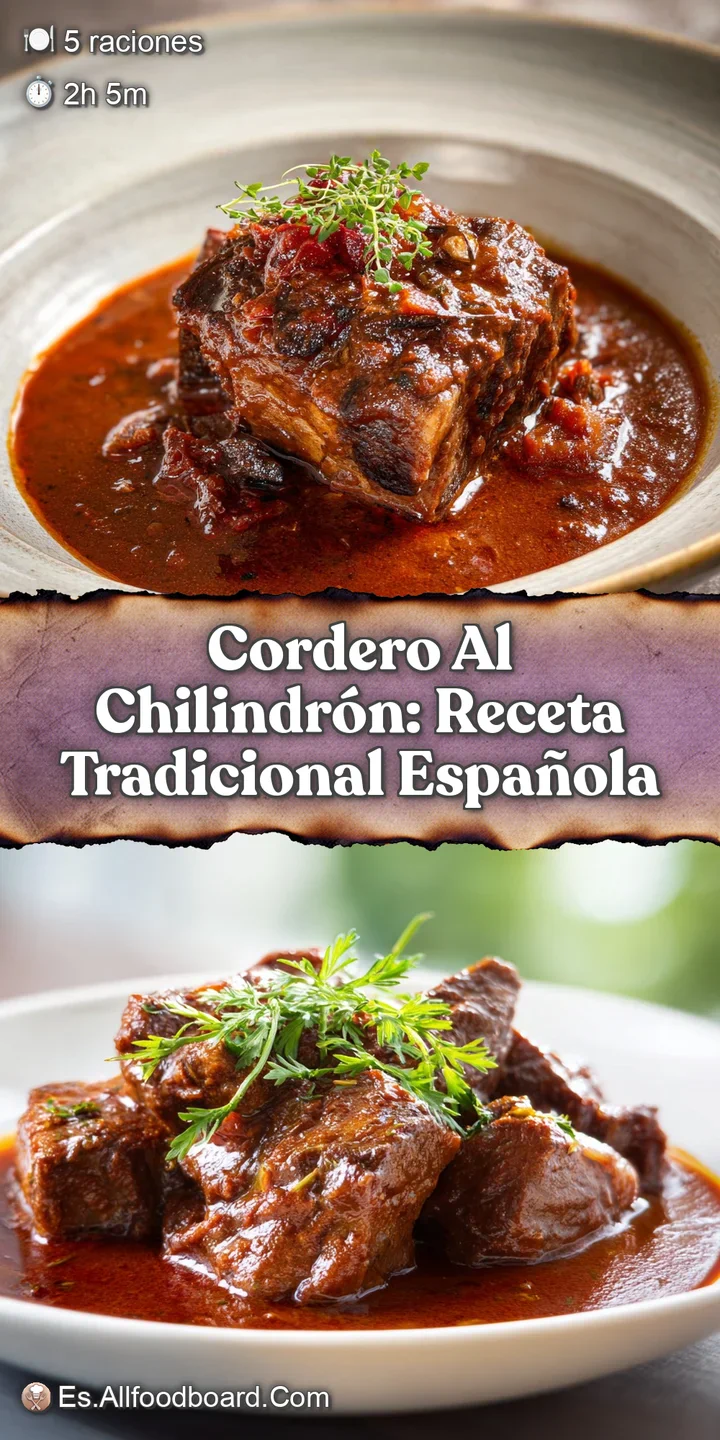 Close-up of succulent lamb braised in a flavorful tomato and bell pepper sauce. Notice the tender meat fibers and colorful...