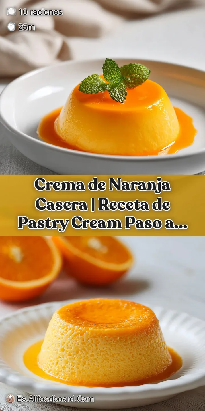 Close-up of a spoon scooping into luscious, velvety orange cream, showing its rich, smooth texture.