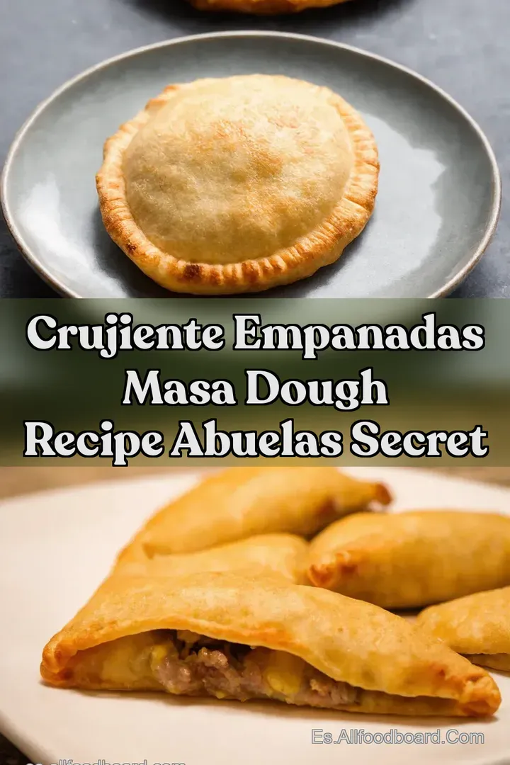 Crujiente Empanadas Masa Dough Recipe Abuelas Secret