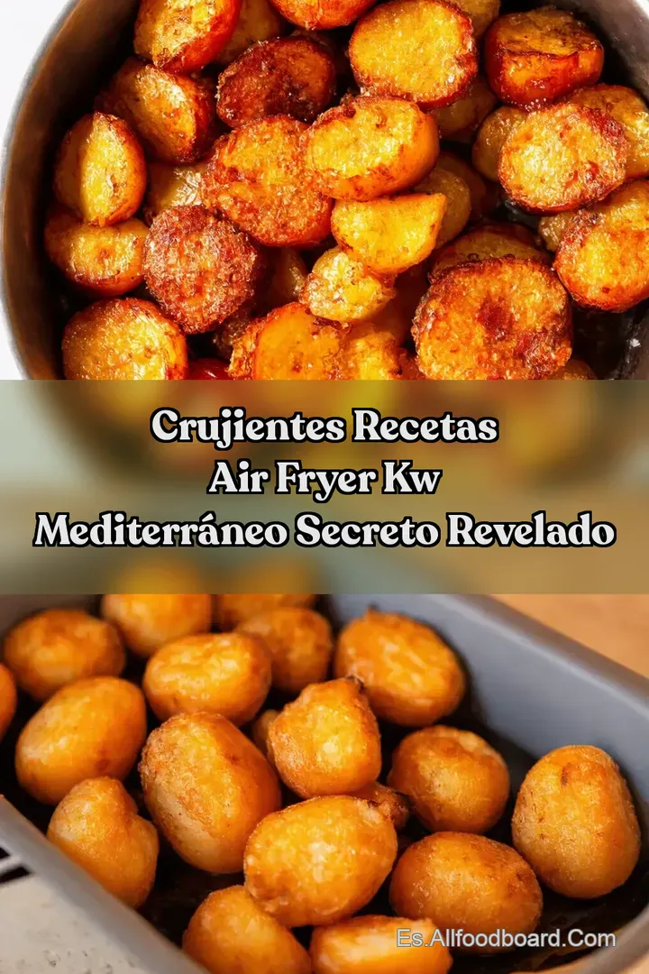 Crujientes Recetas Air Fryer kw Mediterr&aacute;neo Secreto Revelado