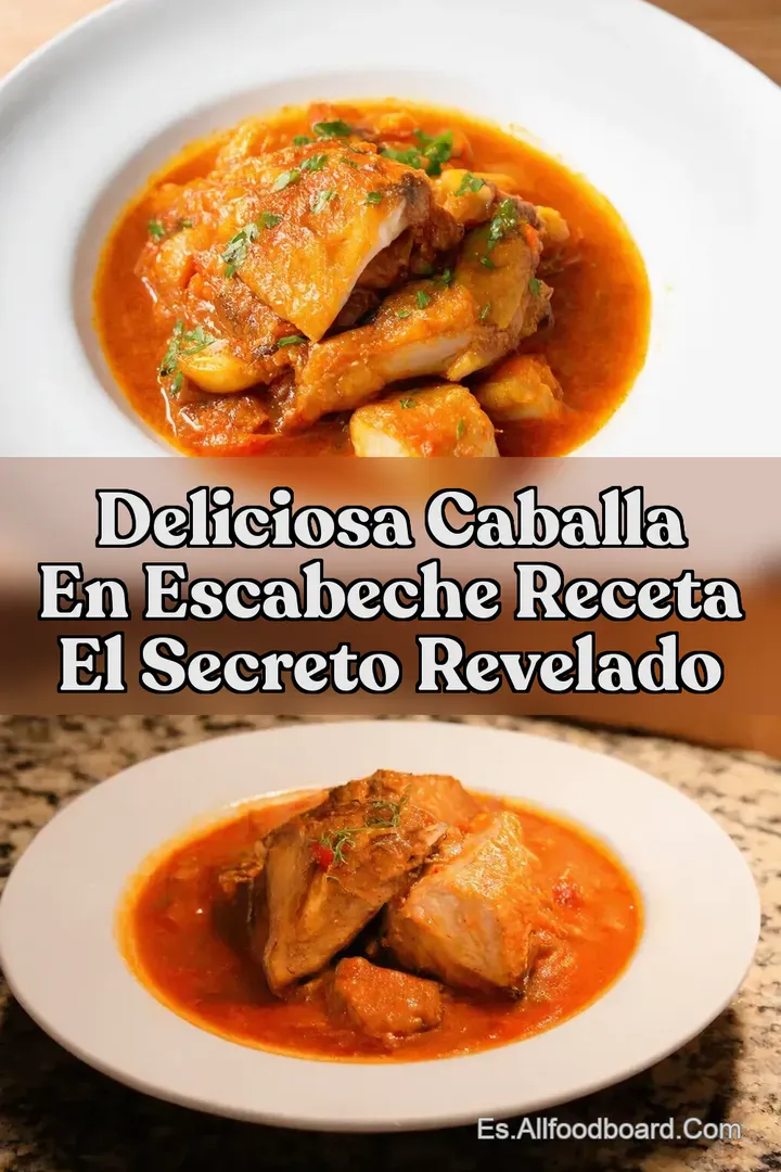 Deliciosa Caballa en Escabeche Receta El Secreto Revelado