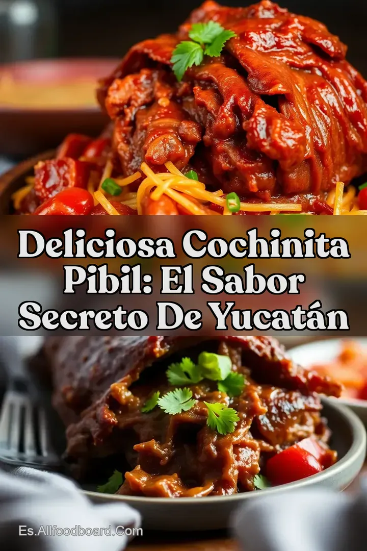 Deliciosa Cochinita Pibil: El Sabor Secreto de Yucat&aacute;n