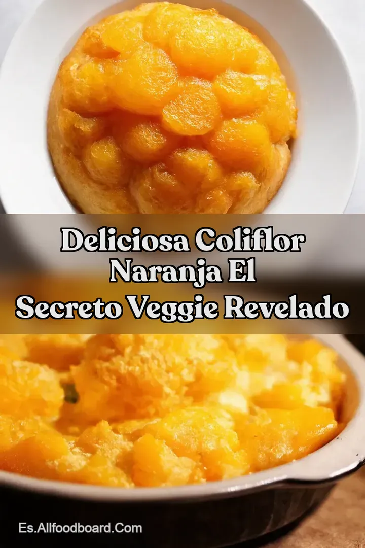 Deliciosa Coliflor Naranja El Secreto Veggie Revelado