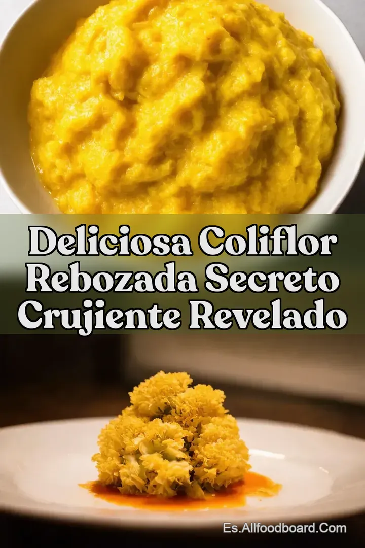 Deliciosa Coliflor Rebozada Secreto Crujiente Revelado