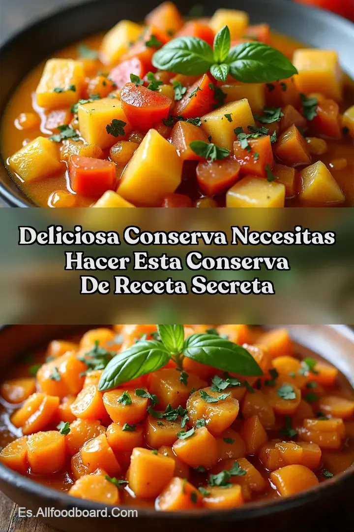 Deliciosa Conserva Necesitas hacer esta conserva de Receta Secreta