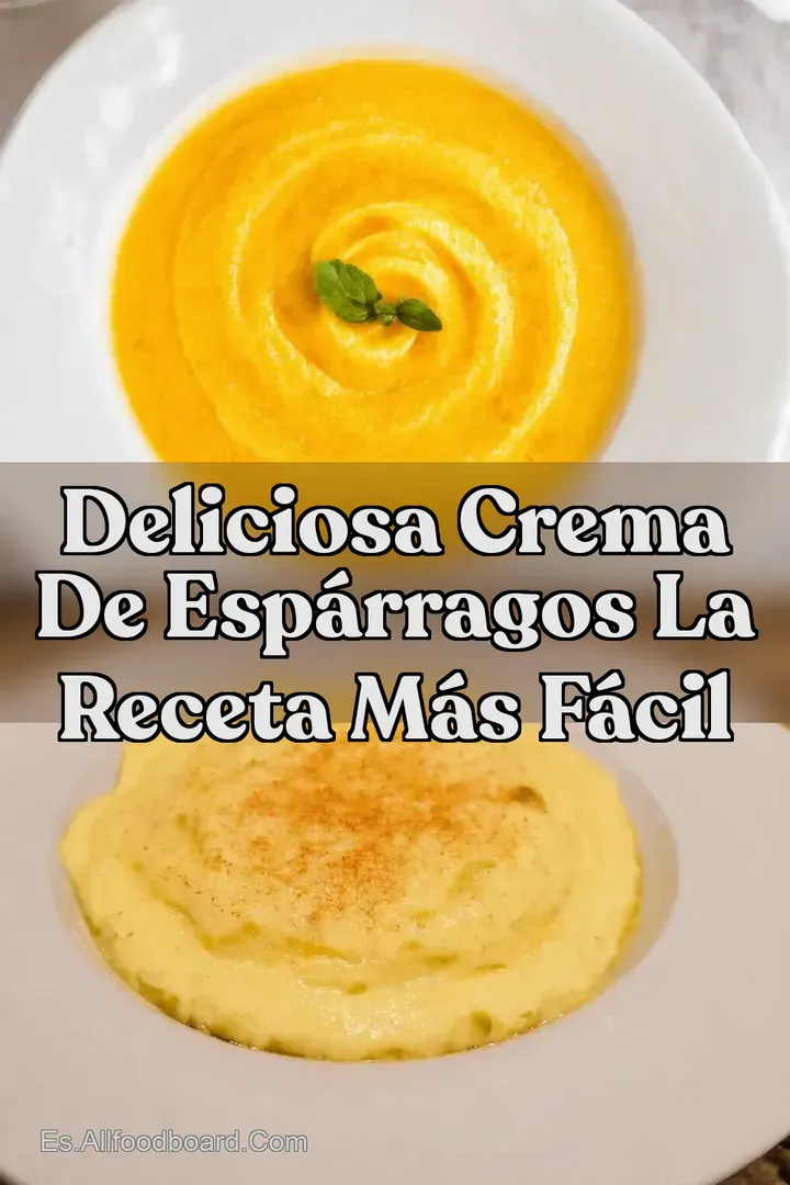Deliciosa Crema de Esp&aacute;rragos La Receta M&aacute;s F&aacute;cil