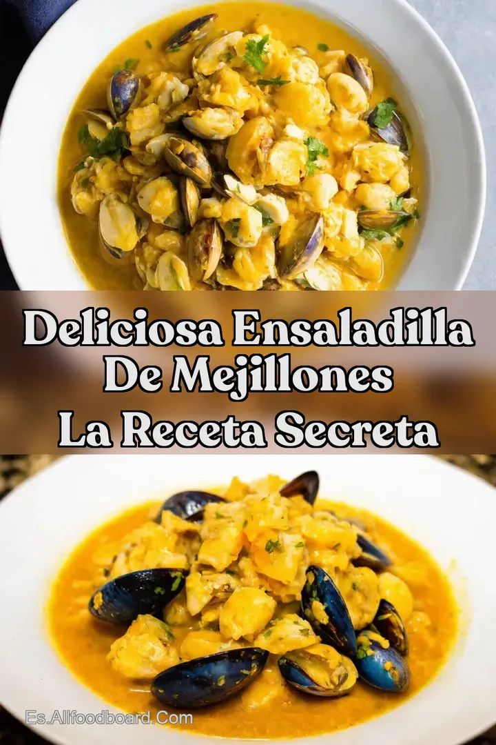 Deliciosa Ensaladilla de Mejillones La Receta Secreta