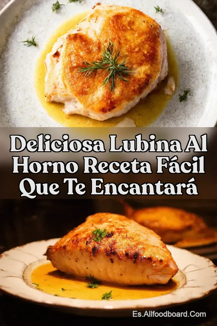 Deliciosa Lubina al Horno Receta F&aacute;cil Que Te Encantar&aacute;