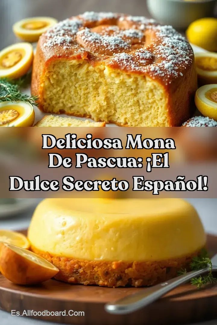 Deliciosa Mona de Pascua: &iexcl;El Dulce Secreto Espa&ntilde;ol!