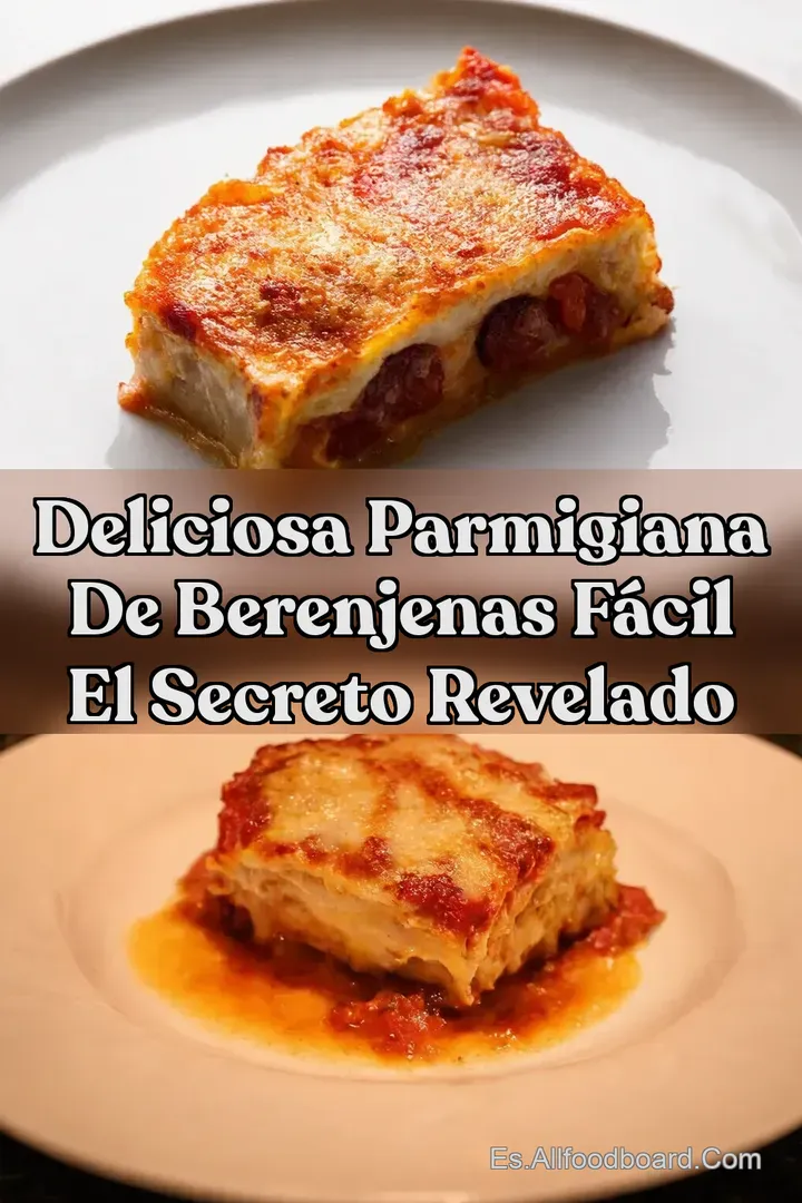 Deliciosa Parmigiana De Berenjenas F&aacute;cil El Secreto Revelado