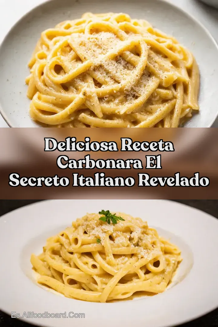 Deliciosa Receta Carbonara El Secreto Italiano Revelado