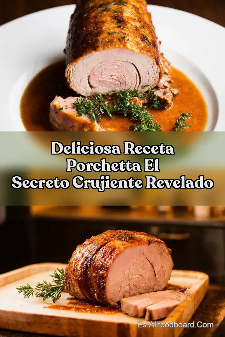 Deliciosa Receta Porchetta El Secreto Crujiente Revelado