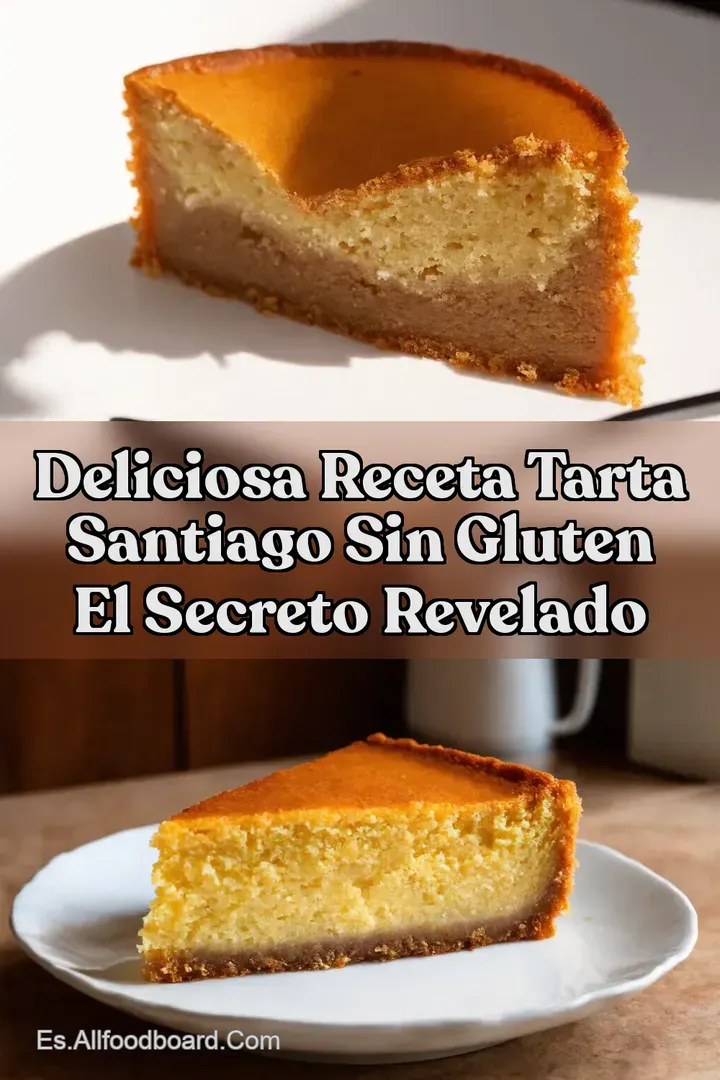 Deliciosa Receta Tarta Santiago Sin Gluten El Secreto Revelado