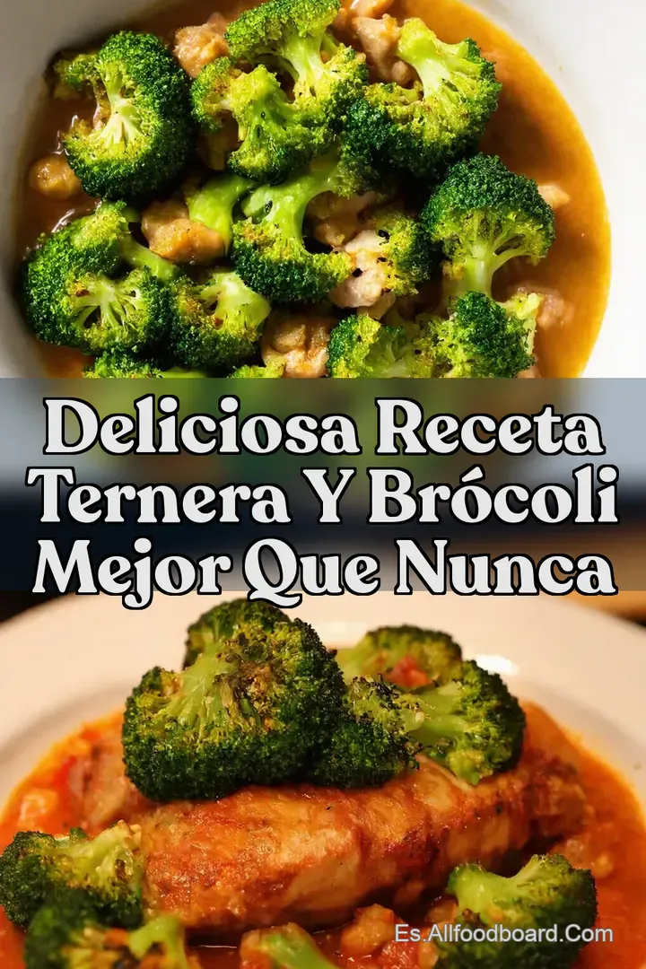 Deliciosa Receta Ternera y Br&oacute;coli Mejor Que Nunca