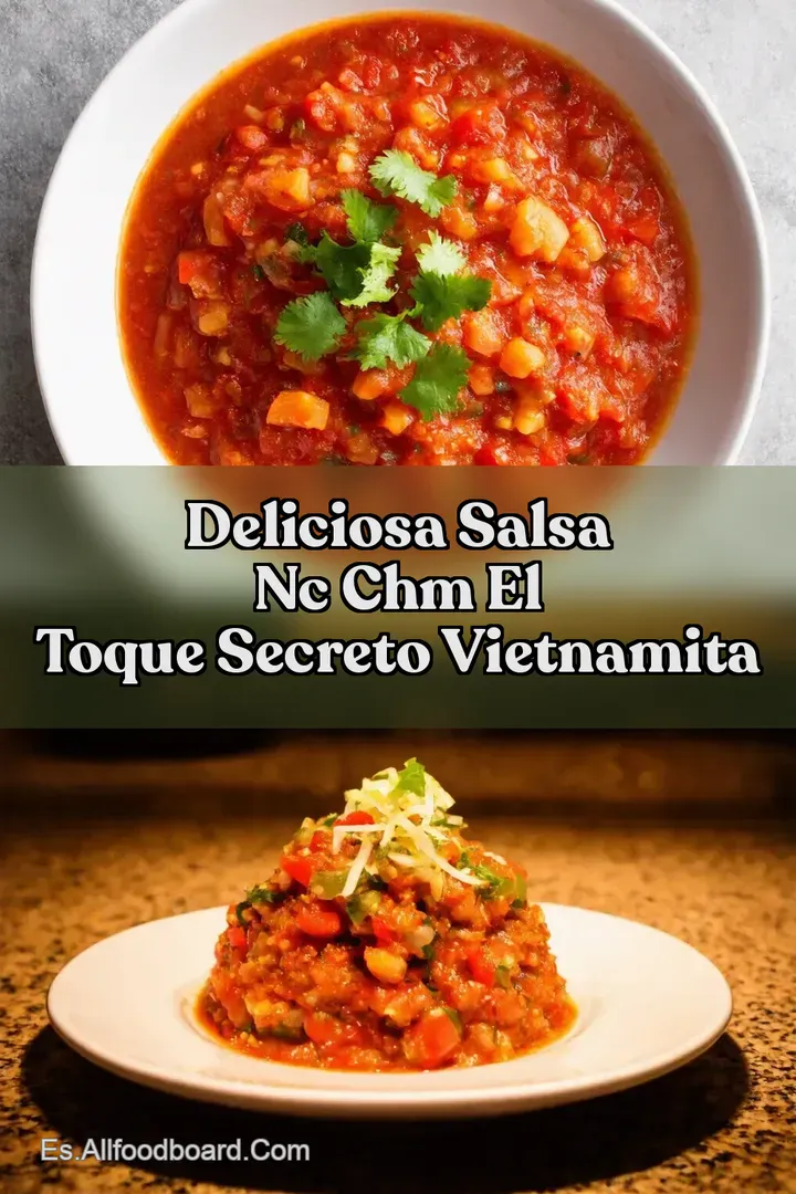 Deliciosa Salsa Nc Chm El Toque Secreto Vietnamita