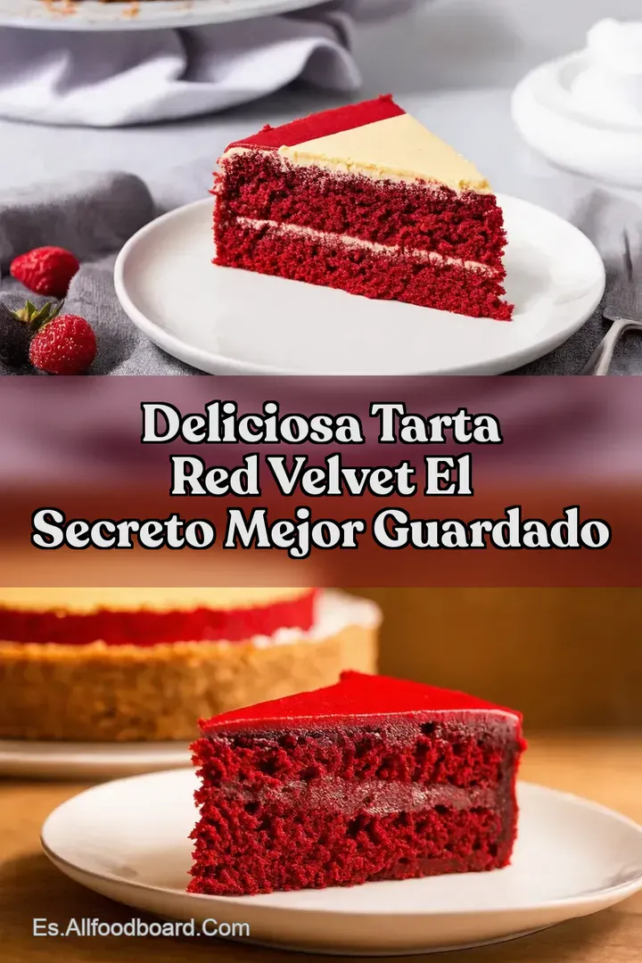 Deliciosa Tarta Red Velvet El Secreto Mejor Guardado