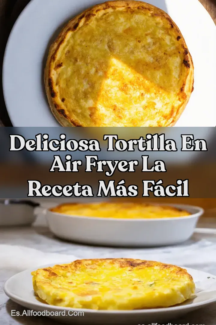 Deliciosa Tortilla en Air Fryer La Receta M&aacute;s F&aacute;cil