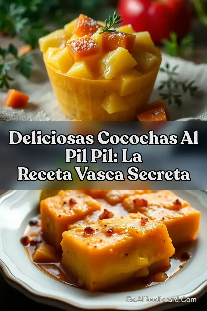 Deliciosas Cocochas al Pil Pil: La Receta Vasca Secreta