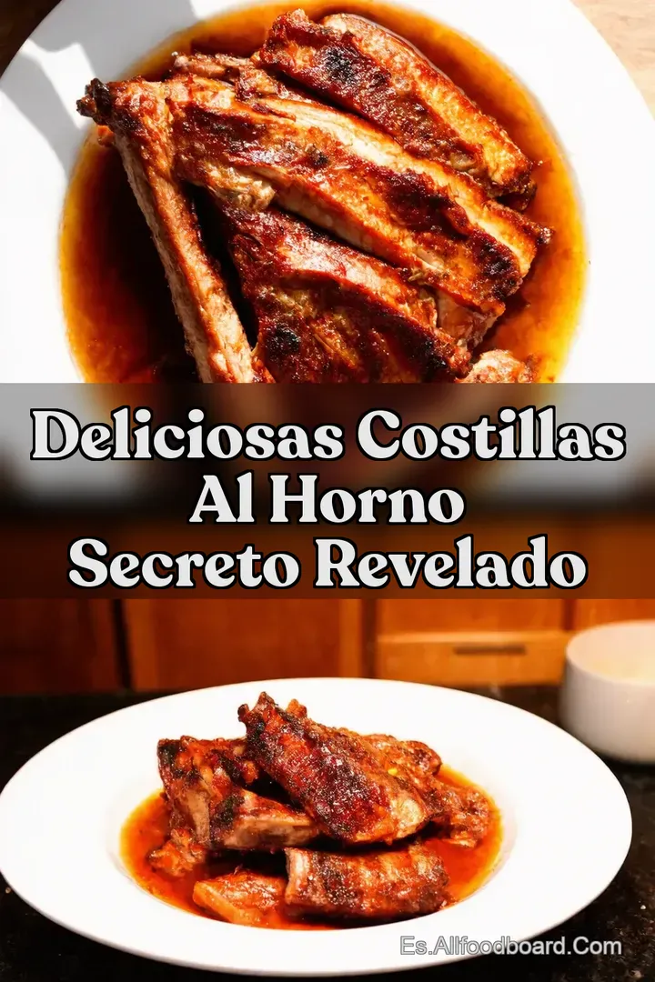 Deliciosas Costillas al Horno Secreto Revelado