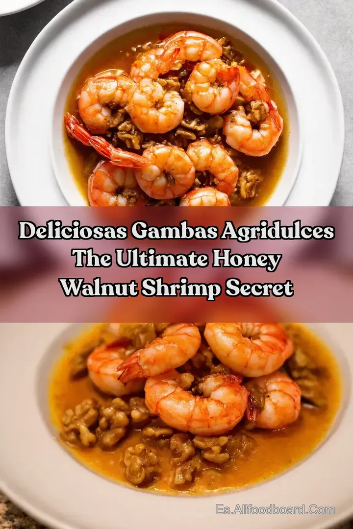 Deliciosas Gambas Agridulces The Ultimate Honey Walnut Shrimp Secret