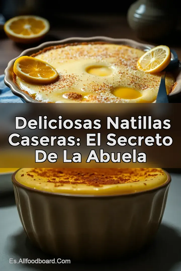 ✨Deliciosas Natillas Caseras: El Secreto de la Abuela