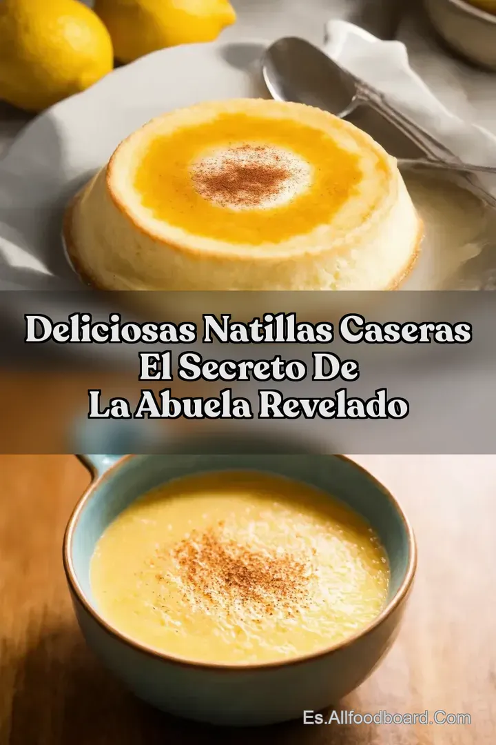 Deliciosas Natillas Caseras El Secreto de la Abuela Revelado