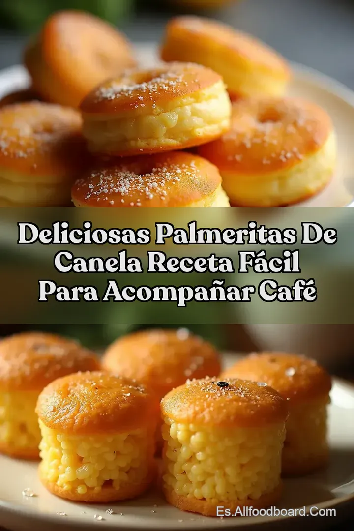 Deliciosas Palmeritas de Canela Receta F&aacute;cil Para Acompa&ntilde;ar Caf&eacute;