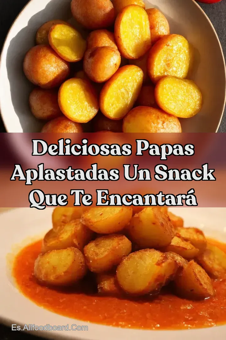 Deliciosas Papas Aplastadas Un Snack Que Te Encantar&aacute;