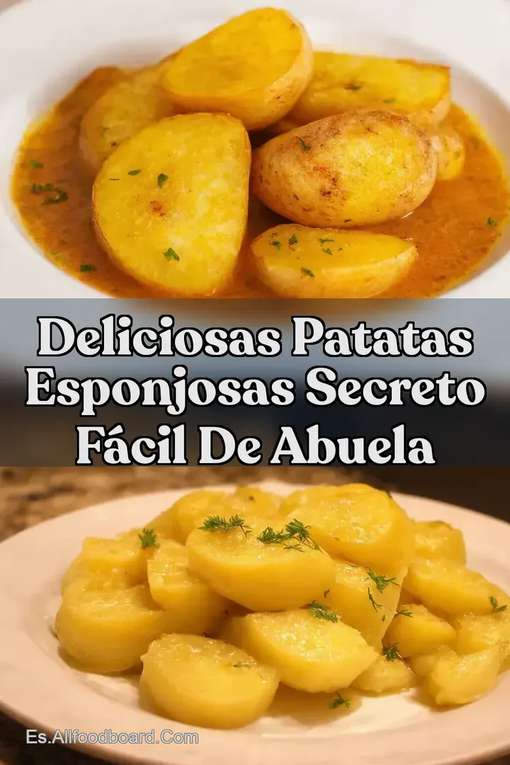Deliciosas Patatas Esponjosas Secreto F&Aacute;CIL De Abuela