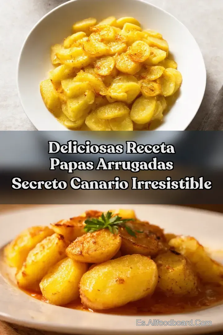 Deliciosas Receta Papas Arrugadas Secreto Canario Irresistible