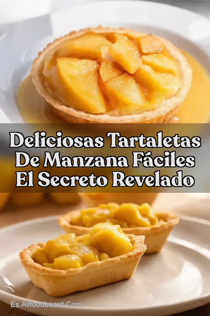 Deliciosas Tartaletas de Manzana F&aacute;ciles El Secreto Revelado
