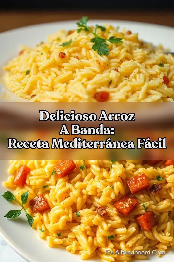 Delicioso Arroz a Banda: Receta Mediterr&aacute;nea F&aacute;cil