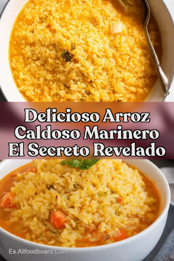 Delicioso Arroz Caldoso Marinero El Secreto Revelado