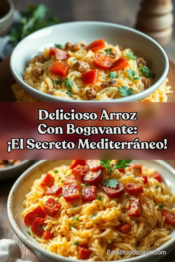 Delicioso Arroz con Bogavante: &iexcl;El Secreto Mediterr&aacute;neo!