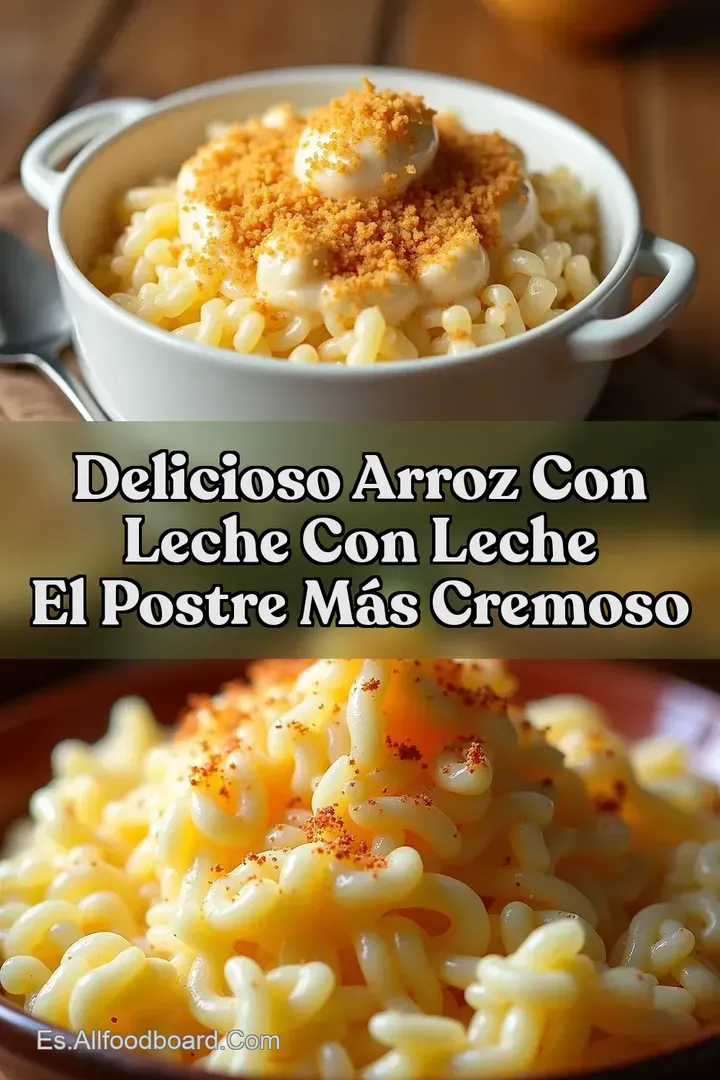 Delicioso Arroz con Leche con Leche El Postre M&aacute;s Cremoso