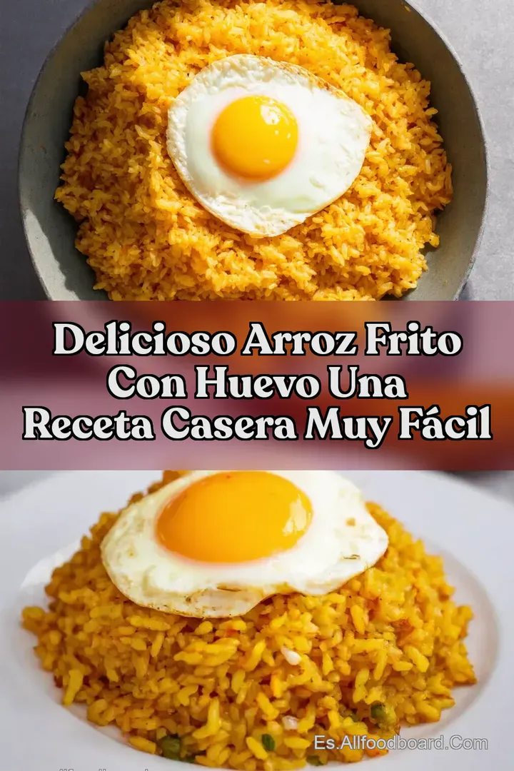 Delicioso Arroz Frito con Huevo Una Receta Casera Muy F&aacute;cil