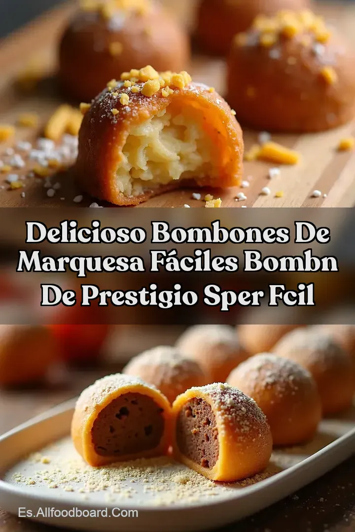 Delicioso Bombones de Marquesa F&aacute;ciles BOMBN DE PRESTIGIO SPER FCIL