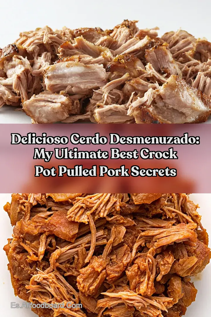 Delicioso Cerdo Desmenuzado: My Ultimate Best Crock Pot Pulled Pork Secrets