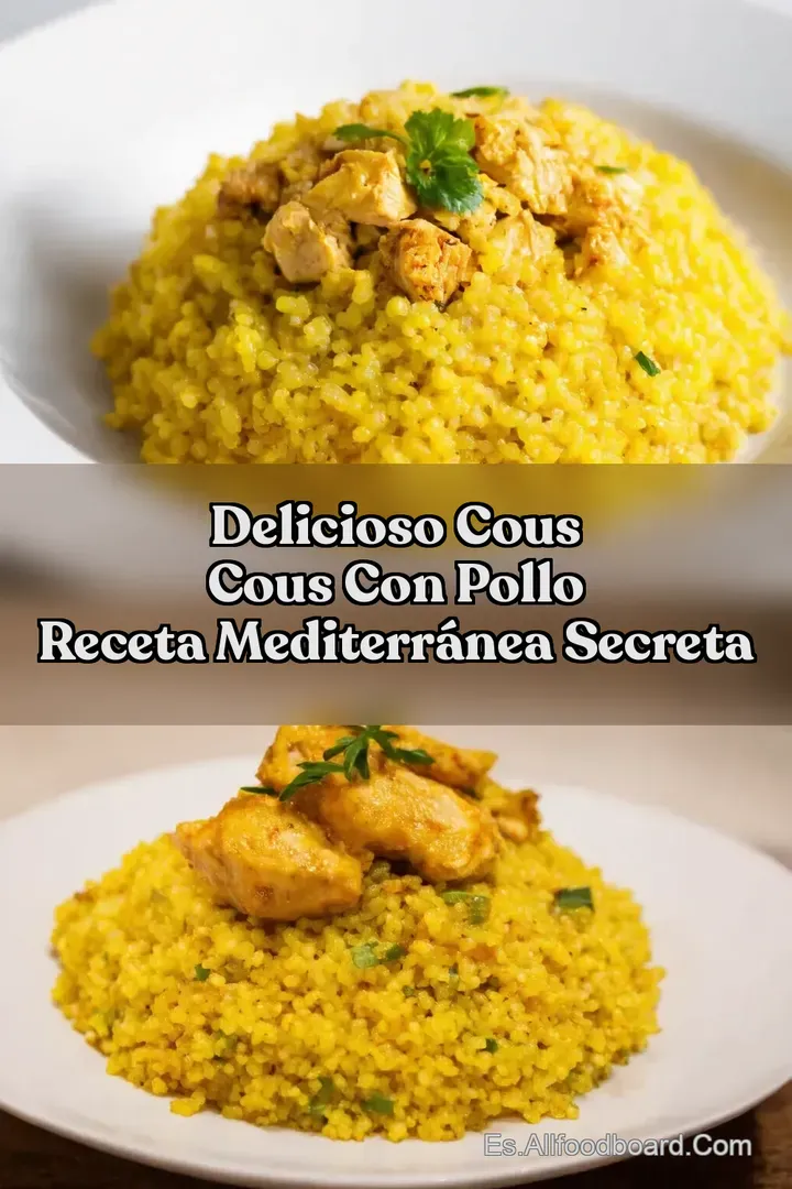 Delicioso Cous Cous con Pollo Receta Mediterr&aacute;nea Secreta
