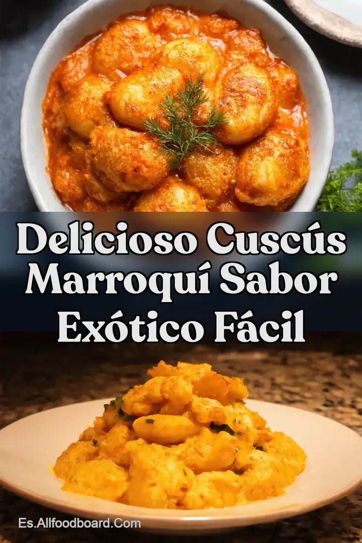 Delicioso Cusc&uacute;s Marroqu&iacute; Sabor Ex&oacute;tico F&aacute;cil