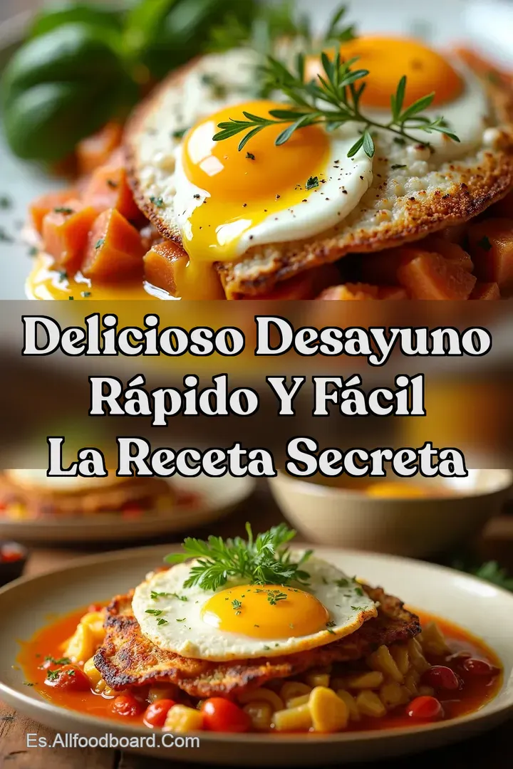 Delicioso Desayuno R&aacute;pido Y F&aacute;cil La Receta Secreta