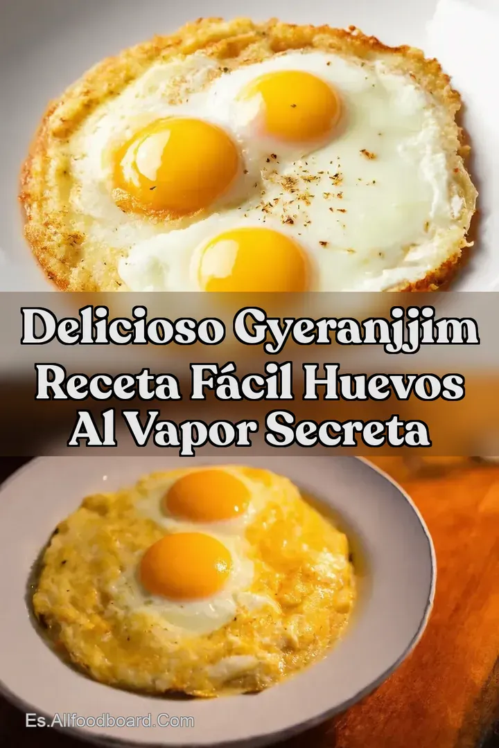Delicioso GyeranJjim Receta F&aacute;cil Huevos al Vapor Secreta