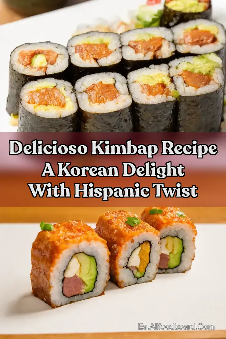 Delicioso Kimbap Recipe A Korean Delight With Hispanic Twist
