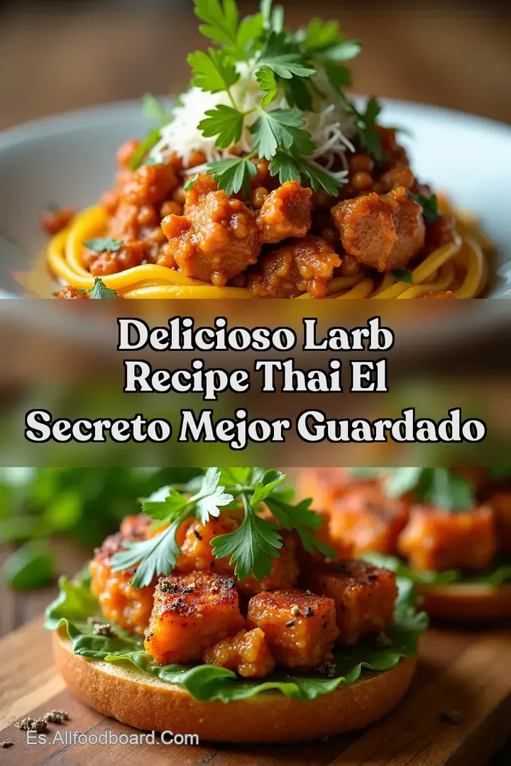 Delicioso Larb Recipe Thai El Secreto Mejor Guardado