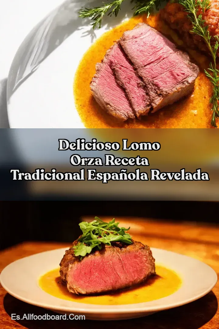 Delicioso Lomo Orza Receta Tradicional Espa&ntilde;ola Revelada