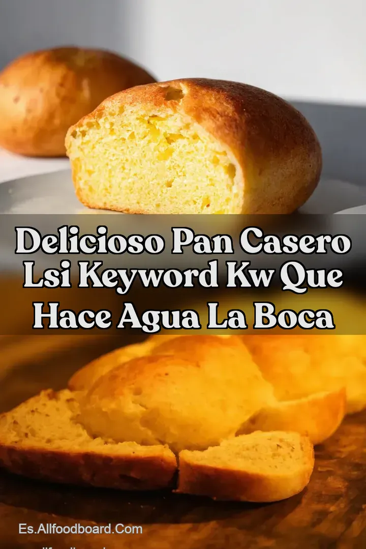 Delicioso Pan Casero LSI keyword kw Que Hace Agua La Boca