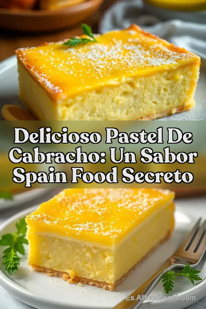 Delicioso Pastel de Cabracho: Un Sabor Spain Food Secreto