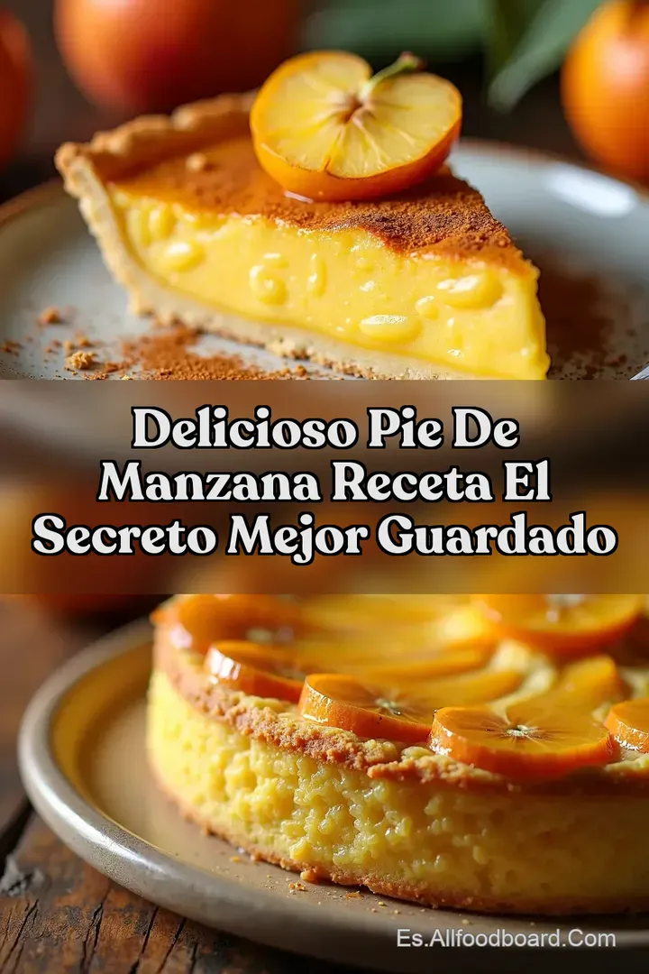 Delicioso Pie De Manzana Receta El Secreto Mejor Guardado