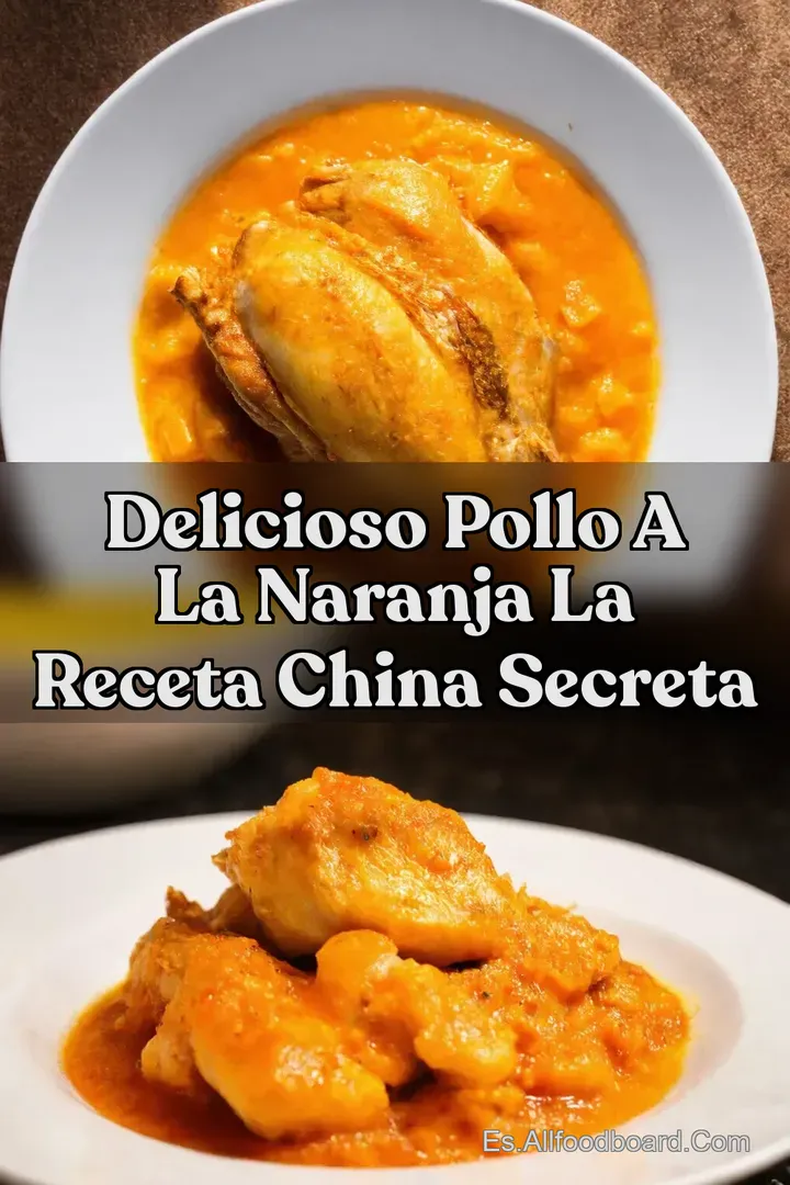 Delicioso Pollo a la Naranja La Receta China Secreta