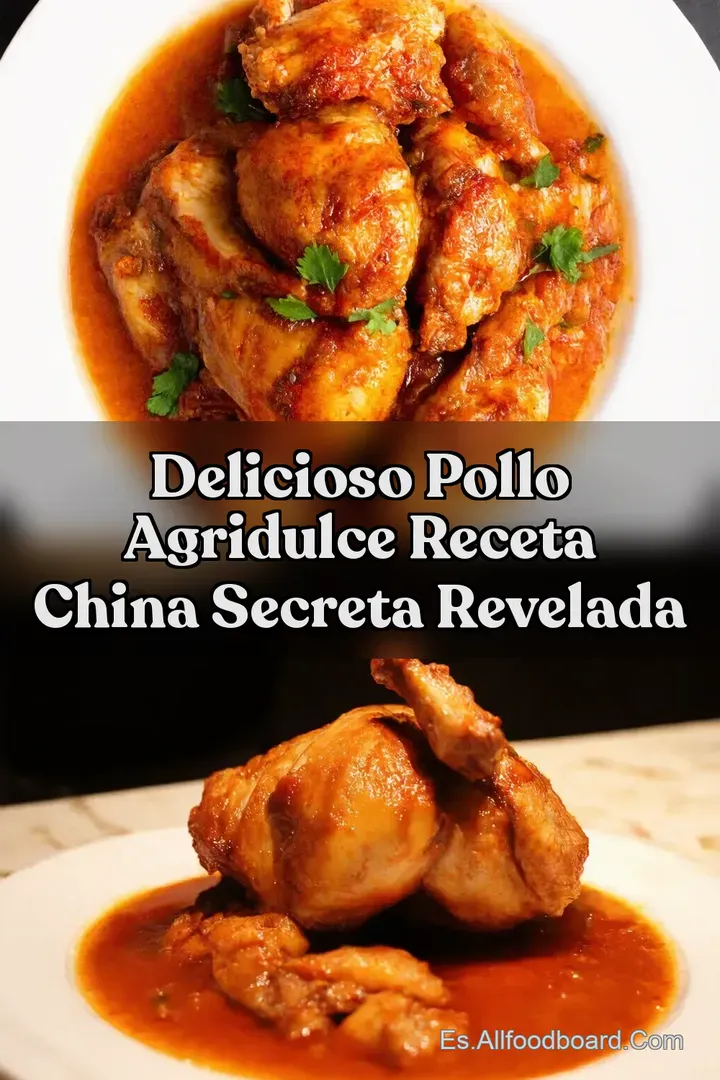 Delicioso Pollo Agridulce Receta China Secreta Revelada